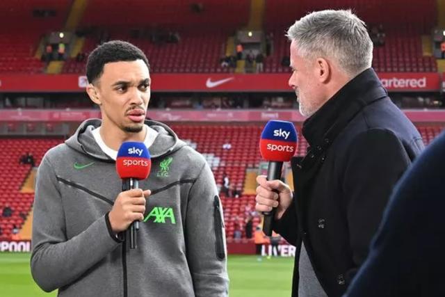 开云体育下载-卡拉格：对阿诺德失望，他本可帮利物浦拿更多冠军