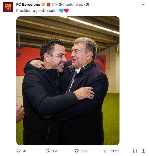 开云体育入口-哈维和拉波尔塔又相爱了？哈维还有太多要改善